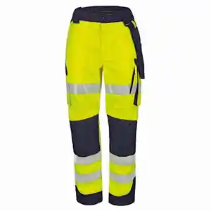 Mens Hi Vis Waterproof Reflective Work Trousers High visibility Mens multi-pocket fluorescent 2024 safety trouser pant