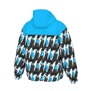 Chaquetas Cortavientos Personalizadas con Cierre para Hombre y Mujer, Diseño Sólido, Tela de Lana, Protección UV, Estilo Urbano, Invierno - Product Image 3