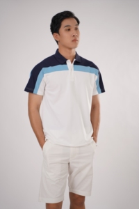 Precio al por mayor Polos para hombre Estilo de Cuello clásico 95% Poliéster 5% Spandex Polo Camiseta Fabricante de ropa hecho en Vietnam - Product Image 5