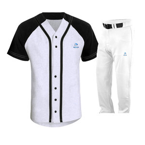 Ensemble d'uniformes de baseball de meilleure qualité pour hommes Nouvel uniforme de baseball de sport sur mesure Ensemble d'uniformes de baseball imprimés - Product Image 2