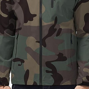 Veste de sport réfléchissante coupe-vent et imperméable à capuche, fermeture éclair intégrale, vente en gros, par Kariman Manufacturing - Product Image 2