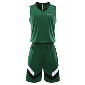 Uniforme de basket-ball confortable du Pakistan Couleur unie et matériau durable Respirant Ensembles grande taille - Product Image 1