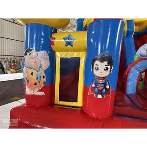 Grande structure gonflable de jeu pour enfants en plein air en forme de robot - Product Image 5