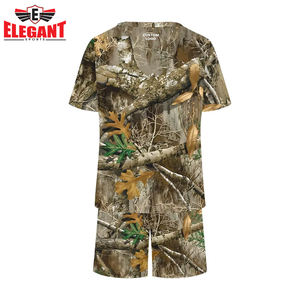 2025 pantalones cortos de Realtree más exigentes con camisa a precio razonable, conjunto de pantalones cortos de camuflaje Realtree para hombre - Product Image 3