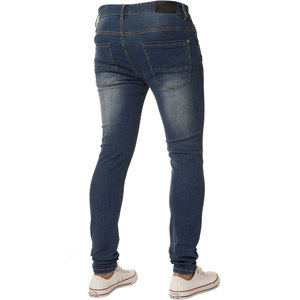 Phong Cách Mới Mỏng Phù Hợp Với Skinny Denim Quần Cho Nam Giới Nhà Máy Bán Hàng Trực Tiếp Thời Trang Của Nam Giới Denim Jean - Product Image 2