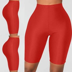 กางเกงขาสั้นเลคกิ้งสำหรับนักขี่จักรยานโยคะเอวยางยืดกางเกงออกกำลังกายเล่นยิมลำลอง - Product Image 3