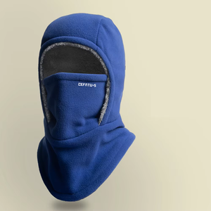 Balaclava en polaire, couleur unie, respirante, couvre-chef, chapeau, masque facial chaud coupe-vent pour l'hiver, moto - Product Image 5