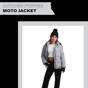 Manteau matelassé léger Mode de tous les jours polyvalente - Product Image 5