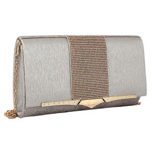 Bolso de mano elegante para mujer 6700 - Gris - Product Image 1