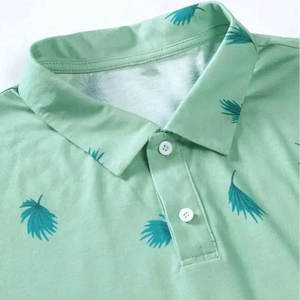 Men Customized Logo Sublimation Printed <b>Shirts</b> For Casual Wear Short Sleeve Street Wear Adult Size Men Polo <b>T</b>-<b>Shirt</b> With Low MOQ - Product Image 6