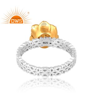 แหวนพลอยเพอริดอตธรรมชาติทำด้วยมือเงิน925ออกแบบได้เองเครื่องประดับสำหรับผู้หญิงของขวัญสำหรับผู้หญิงสำหรับเธอ - Product Image 2