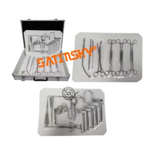 Kit de herramientas de instrumentación de clavos intramedulares autoblocantes de hueso, llave hexagonal ortopédica fabricada con AISI 420 - Product Image 2