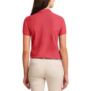 Nueva llegada OEM logotipo personalizado diseño ropa de mujer Polos High Street estilo Casual Wear verano mujeres algodón Polos - Product Image 4