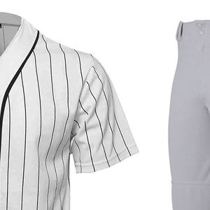 Ensemble d'uniformes de baseball personnalisés, maillot et pantalon de baseball sublimés sur mesure, vêtements de sport d'équipe pour hommes et équipes de baseball pour jeunes - Product Image 3