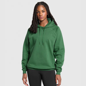 Sweat à capuche polaire décontracté noir de qualité supérieure pour femmes doux et chaud pull sweat poche kangourou OEM imprimé avant pour l'hiver - Product Image 5