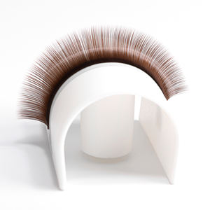 Russian volume Woodland <b>brown</b> <b>lash</b> fans cruelty-free colorful eyelash <b>extension</b> <b>brown</b> <b>lashes</b> wholesale bulk - Product Image 4