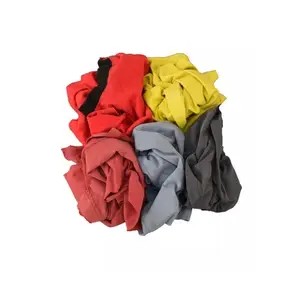 Textile Waste Cotton T Shirt Rags Wiping Scrap Rags