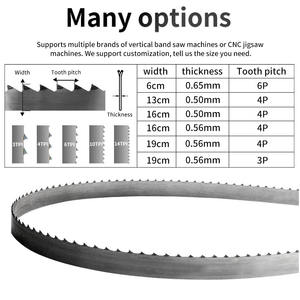 Lames <span class=keywords><strong>de</strong></span> <span class=keywords><strong>scie</strong></span> <span class=keywords><strong>à</strong></span> ruban personnalisées avec support OEM, denture <span class=keywords><strong>de</strong></span> scierie, trempe et durcissement, lames <span class=keywords><strong>de</strong></span> <span class=keywords><strong>scie</strong></span> <span class=keywords><strong>à</strong></span> ruban <span class=keywords><strong>à</strong></span> chauffage par induction haute fréquence, déroulement - Product Image 5