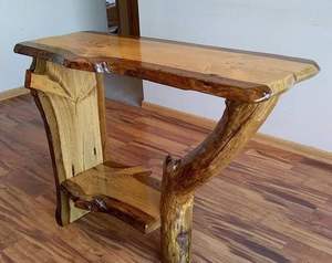 Tabouret rond en corne de style animal, fait main, toucher réel, table d'appoint moyenne, support, art et objets de collection, décoration intérieure - Product Image 2