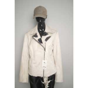 Blouson aviateur en cuir d'agneau léger et sophistiqué pour femmes, personnalisable, vêtement d'extérieur pour l'automne, doux et confortable - Product Image 4