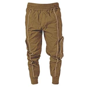 กางเกงฮิปฮอปแนวสตรีทพร้อมกระเป๋าข้างกางเกงแฟชั่นกางเกงคาร์โก้ผู้ชายกางเกงสะท้อนแสง - Product Image 5