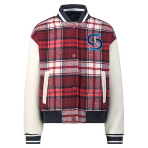 Custom Varisty Jacket Bordado Logo Mangas de cuero Lana Letterman Varsity Jacket Hombres Chaqueta de béisbol - Product Image 4