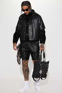 Nuevo estilo Chaqueta de cuero Hombres Ropa de invierno Las mejores chaquetas de moda para hombres - Product Image 4