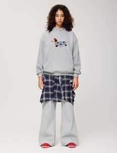 Dessin animé chien à capuche Couple sweat à capuche à manches longues pull surdimensionné sweats à capuche 2025 tenues - Product Image 3