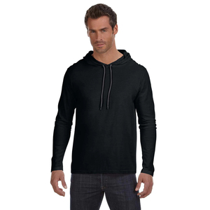 เสื้อยืดฮู้ดแขนยาว Tri-blend ผสม Tri ผสมหนัก - Product Image 1