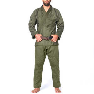 Uniforme de Taekwondo de Poliéster/Algodón con Costuras Resistentes, Cinturón, Secado Rápido, Ecológico, Ajustado para Adultos y Jóvenes, Entrenamiento de Artes Marciales - Product Image 1