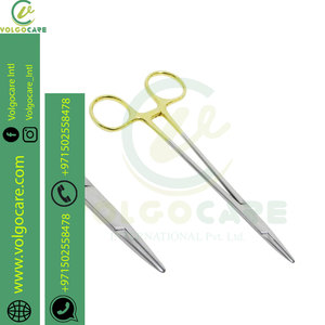 Precio Asequible Calidad Premium Juego De 10 Instrumentos Quirúrgicos Portaagujas Fórceps Crile Madera TC 16cm - Product Image 3