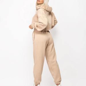 Ensemble de survêtement pour femme 2025, nouveau design, sweat-shirt à manches longues et pantalon de survêtement, coton French Terry, survêtement oversize - Product Image 6