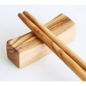 Vajilla superventas, reposapiés de madera para cuchillos, soporte para cubiertos hecho de madera maciza, reposapiés para cuchillos para Hotel, restaurante, accesorio para Cena - Product Image 1