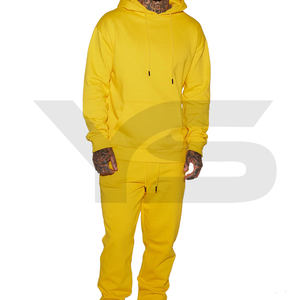 Sudadera con capucha para hombre XL de dos piezas, Jersey cómodo de alta calidad, chándal de invierno, estampado ecológico, precio al por mayor, conjunto de talla grande - Product Image 1