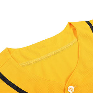 Maillot de baseball OEM avec service personnalisé Vêtements de sport Logo personnalisé Maillot de baseball confortable à séchage rapide pour hommes - Product Image 3