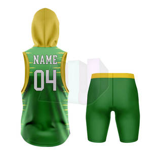 Ensemble d'uniformes de compression confortable 7v7 avec polyester 100% durable, respirant, léger et évacuant l'humidité pour une utilisation durable - Product Image 2