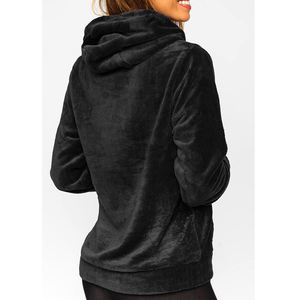 Nouvelle mode 2025 sweats à capuche personnalisés de qualité supérieure tricotés en usine à bas prix sweats à capuche pour femmes respirant coupe ample sweat à capuche à fermeture éclair - Product Image 2