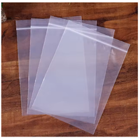 Emballage d'emballage transparent refermable personnalisable en plastique PE auto-scellant du fabricant du Viet Nam