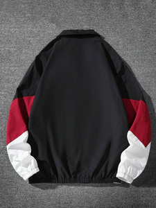 OEM Design Women's Color Block <b>Zip</b> <b>up</b> <b>Jackets</b> Best Selling Custom Bomber <b>Jackets</b> for Women - Product Image 2