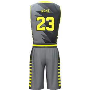 Ensembles d'uniformes de basket-ball personnalisés pour hommes, chemises confortables, respirantes et sèches, ensemble de maillots de basket-ball bon marché, vêtements de basket-ball - Product Image 6