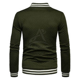 Chaquetas Varsity de Invierno Impermeables y Ecológicas de la Mejor Calidad para Hombre, Ropa Casual para Exteriores con Cuello Alto y Logotipo Frontal - Product Image 3