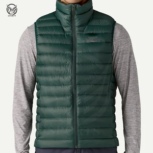 Chaleco Acolchado con Cierre, Invierno, Ecológico, Transpirable, Secado Rápido, 100% Poliéster, Ropa Exterior para Hombre, Servicio OEM 2025 - Product Image 1