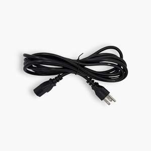 Cable de Extensión de Corriente American Standard Negro con Conector Hembra NEMA 3, Cables de Cobre Puro de Calibre 0.75mm - Revestimiento de PVC - Envío Gratuito - Product Image 3