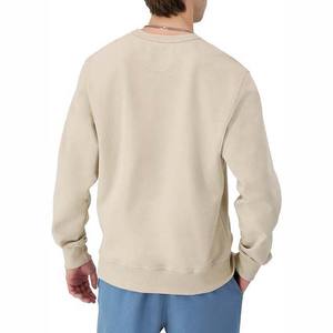 Basics Sudaderas de cuello redondo de peso pesado para hombres de alta calidad OEM ODM 100% sudaderas con capucha de algodón para hombres para ropa de calle - Product Image 2
