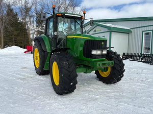 Tractores Usados para Agricultura, Tractor John Deere 7520 4X4WD, Equipo Agrícola, Mini Tractor Compacto, Tractor para Huertos en Venta - Product Image 3
