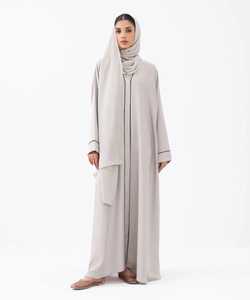 Ensemble Abaya de Mode Ramadan Eid 2025 Nouveaux Vêtements Islamiques Femmes Abaya Robes Modestes Musulmanes - Product Image 3