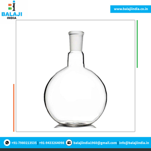 Flacon à base plate en verre borosilicate de haute qualité, fournitures d'essai de laboratoire en gros, verrerie de laboratoire d'achat en vrac - Product Image 3