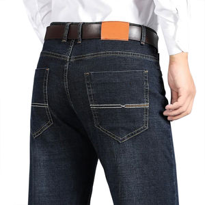 New Latest Design Top Selling Men's Straight Mid <b>Waist</b> <b>Jeans</b> Custom Size OEM Service Your Own Logo <b>High</b> Street Outdoor Wear - Product Image 5