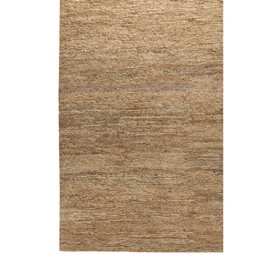 Tapis en jute et chanvre noués à la main Nomadic Threads beige et marron, tissage plat, rectangulaires, pour la maison, le couloir, couleur unie, moelleux, PKJT-159 - Product Image 4