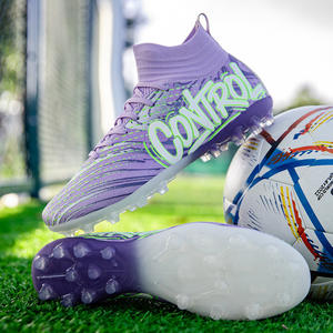 High Top <b>Ankle</b> <b>Support</b> <b>Football</b> Boots Professional Soccer Cleats for Men Training Match Athletic Men's Soccer Shoes - Product Image 1